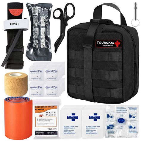 Buy Emergency First Aid Kit Molle Admin Pouch Ifak Wound Dressing Blood