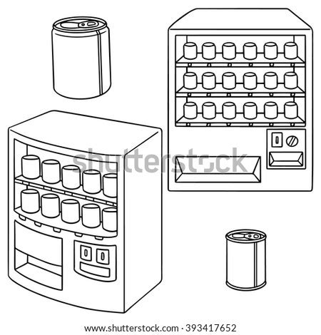 Vending Machine Coloring Page Coloring Pages