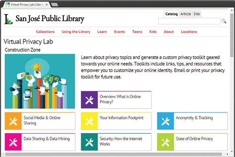 California Library Creates Online Privacy Tool American Libraries