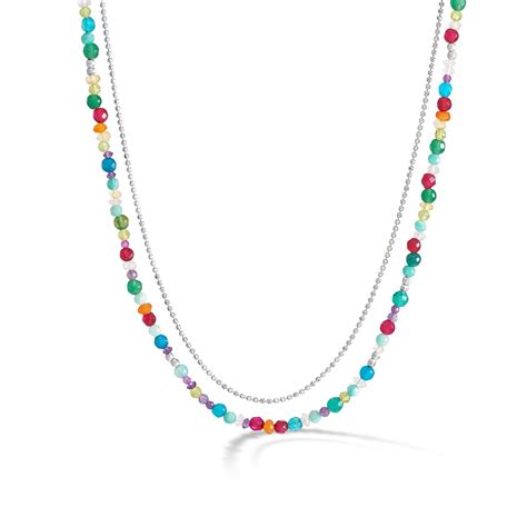 Tutti Frutti Mixed Gemstone Necklace