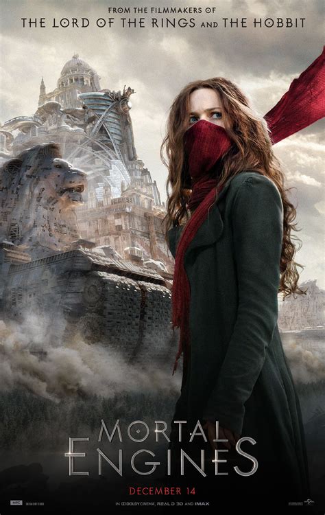 Mortal Engines Poster And Featurette Explore Hester Shaw Collider