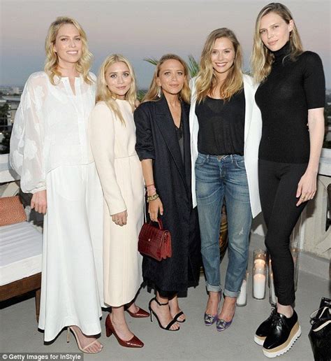 Mary Kate And Ashley Olsen Make Rare Appearance With Elizabeth Ashley Olsen Olsen Sister