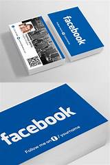 Pictures of Facebook Business Card Template