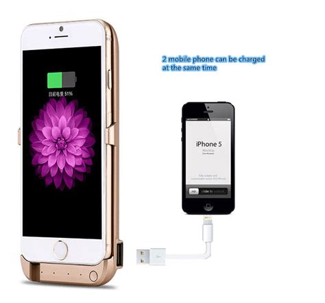 2015 Best Gold Rechargeable Cases Or Covers For Iphone 6