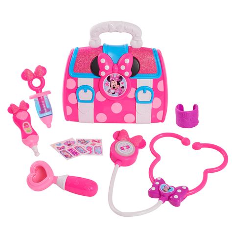 Disney Juniors Minnie Mouse Bow Care Doctor Bag Set Ages 3 Brickseek