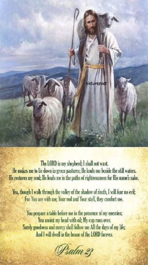 Items Similar To Psalm 23 The Lord Is My Shepherd Downloadable Printable Digital Art Image