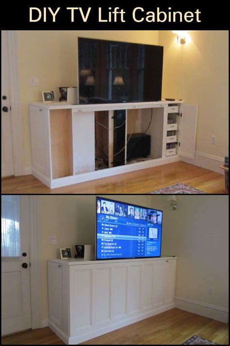100 Amazing Diy Tv Lift Cabinet Project Your Projectsobn Tv Lift