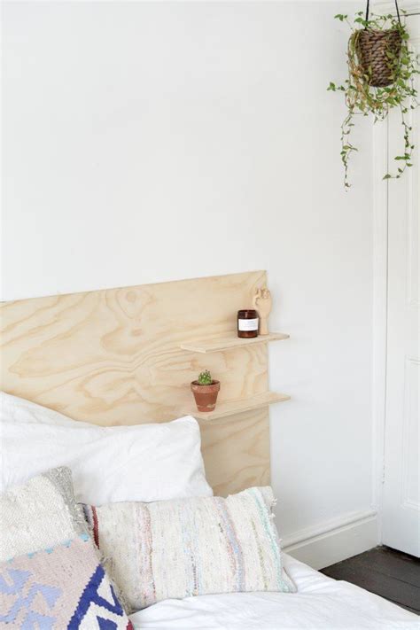 Diy Plywood Headboard Headboard Designs Plywood Headboard Diy Bed