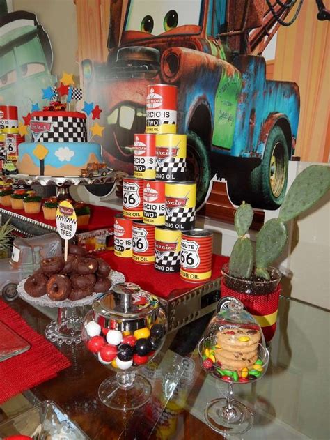Disney Pixar Car Party Birthday Party Ideas Photo 1 Of 43 Catch My