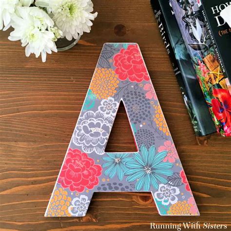15 Ideas To Make Decorative Letters Diy Wooden Letter 2021