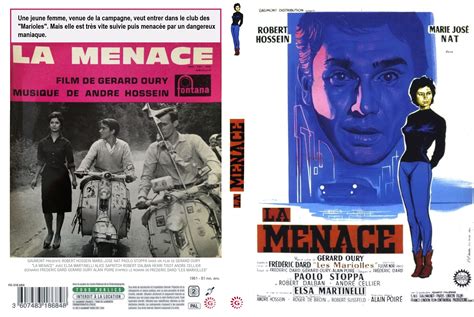 Jaquette Dvd De La Menace 1961 Custom Cinéma Passion