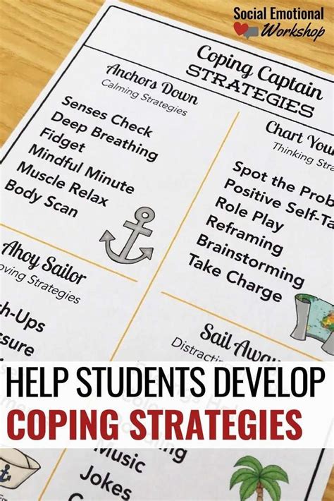 Help Your Students Develop Coping Skills Social Emotional Workshop