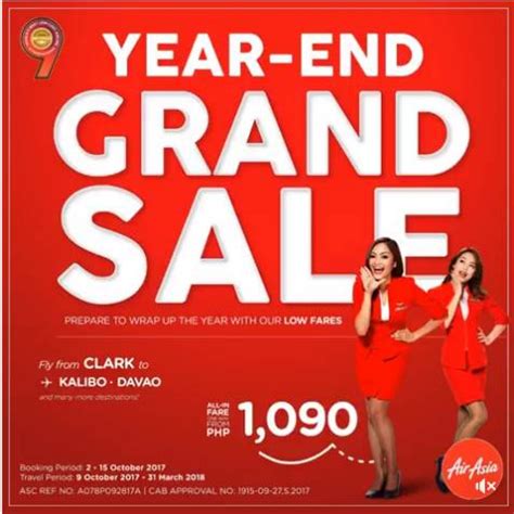 Momentum has been building throughout 2017 and the december results have put us in a strong position for the new year, said bernhard kuhnt, president and ceo, bmw of. Air Asia Year-End Grand Sale for October 2017 - March 2018 ...