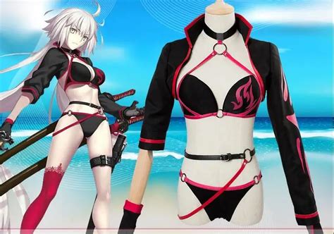 Jalter Fgo Cosplay Fategrand Order Jeanne Darc Alter Swimsuit Cosplay Cosutme Halloween Sexy