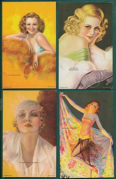 Lot Detail 1940 45 Mutoscope Artist Pin Ups 20 Card Lot