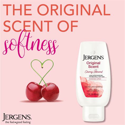 Jergens Original Scent Body Lotion Dry Skin Moisturizer