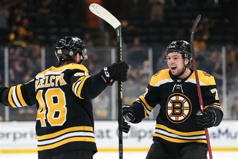 Sports Hub Underground Projecting The Boston Bruins Opening Night Lineup