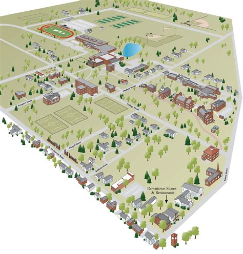 Western Reserve Academy Campus Map United States Map
