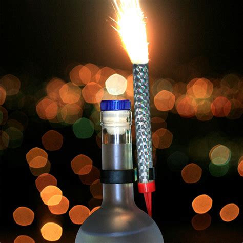 Champagne Bottle Sparklers Birthday Cake Candle Sparklers For Bottles