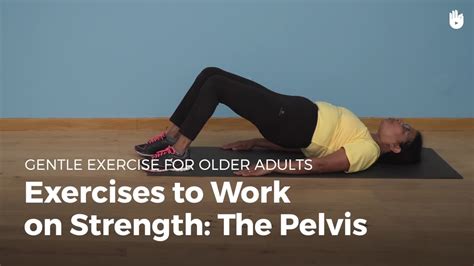 Pelvic Exercises Exercise For Older Adults Youtube