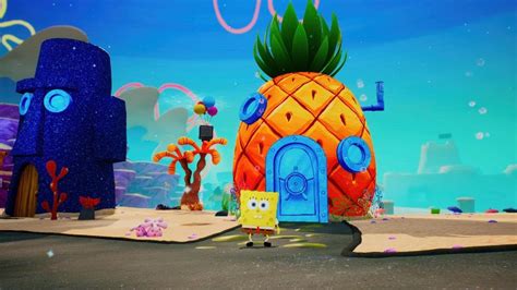 Spongebob Squarepants Spongebobs House Tour Gameplay Youtube