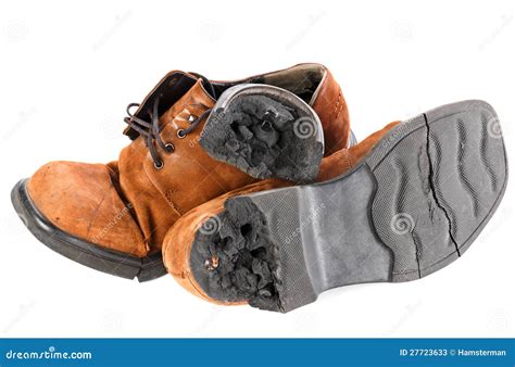 Old Broken Shoes With Cracked Sole Stock Image Image Of Cracked