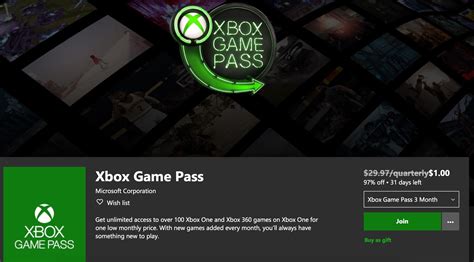3 Months Xbox Game Pass Subscription A Solo 1 Súper Baratísimo Gratis