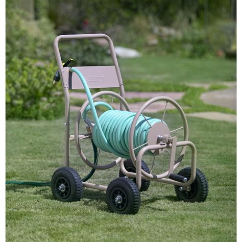 Liberty 300 Ft Industrial Grade 4 Wheel Hose Cart 122728 Yard And Garden At Sportsman S Guide