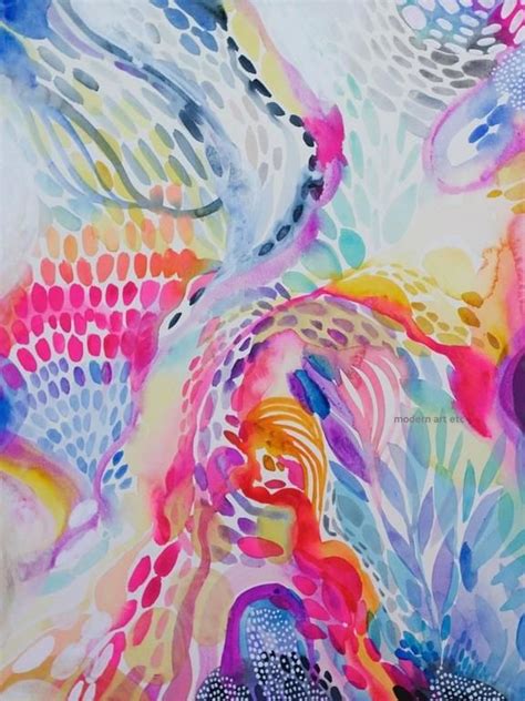 Mae Curates Delicate Colorful Intricate Watercolor