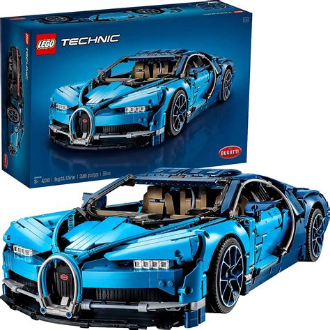 LEGO Technic Bugatti Chiron 42083 Race Car Building Kit And Engineering