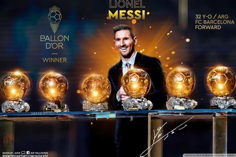 Lionel Messi Fifa Ballon Dor Winner 2019 Ultra Hd Desktop Background