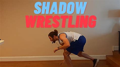 10 Min Shadow Wrestling Workout At Home Wrestling Drills Youtube