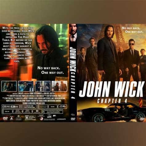 John Wick Chapter Blu Ray And DVD Cover Printable