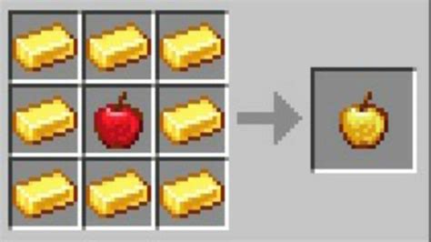 How To Make A Golden Apple In Minecraft Materials Recipe And Uses