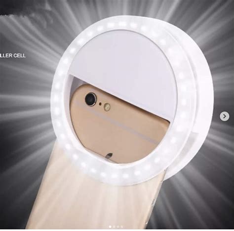 Buy Rechargeable Selfie Enhancing Portable Ring Light With 3 Modes And Thirty Six Led For Making