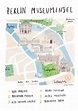 Berlin museum map - Map of berlin museum (Germany)