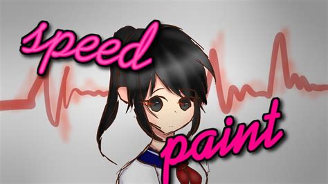 Speedpaint Ayano Aishi Youtube