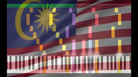 Negaraku — Malaysian National Anthem Synthesia Youtube