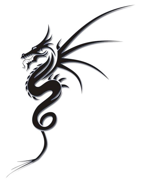 Dragon Tribal Tattoo Clipart Best