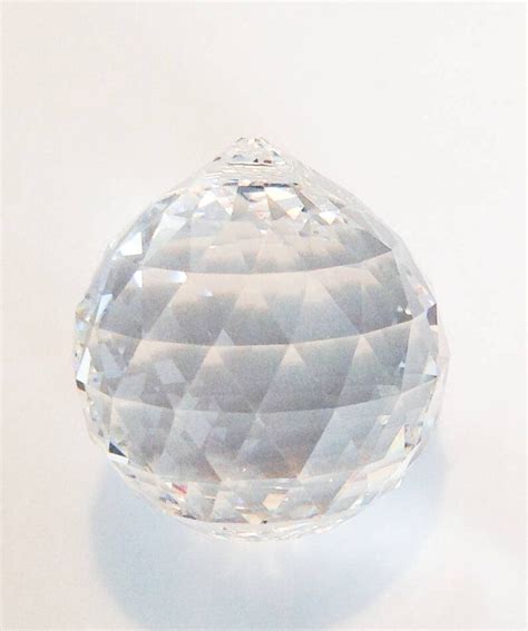 Swarovski Strass Clear Crystal Ball Prisms 4 Etsy