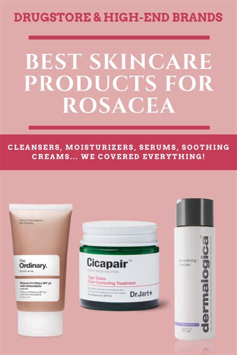 Best Skincare Products For Rosacea 2021 Skincare Routine For Rosacea