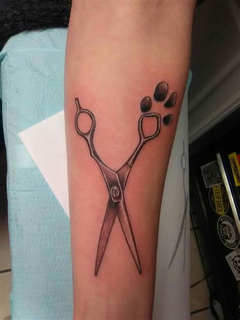 Pin By Morgan Roberts On Ink Dog Tattoos Dog Groomer Tattoo Grace
