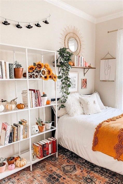 Room Decor Ideas For Small Rooms Pinterest Dorm Dekorasi Kamar Tidur