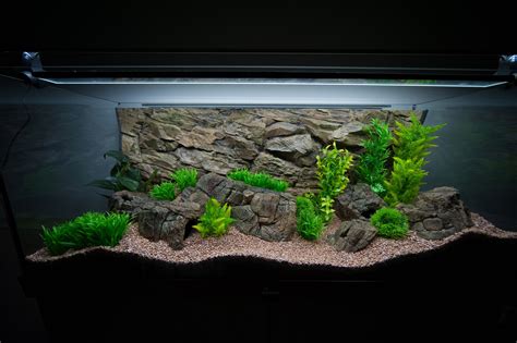 Rock 3d Aquarium Terrarium Background For 5575 Gallon Tank Etsy