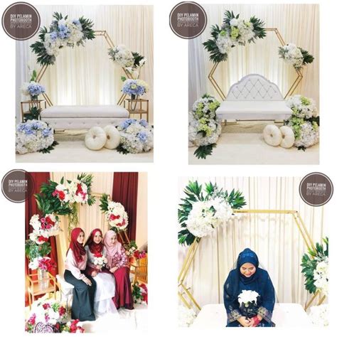 Bunga Hiasan Pelamin Diy