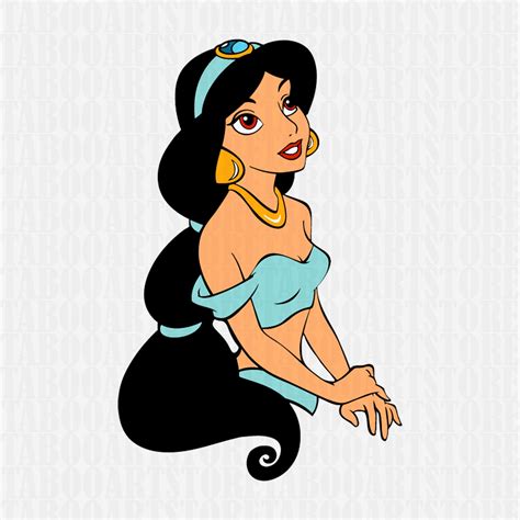 Disney princess svg Jasmine svg Jasmine clipart Disney | Etsy
