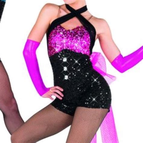 Costume Gallery Other Pink And Black Jazz Dance Costume Poshmark