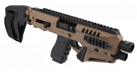 caa micro roni advanced kit glock 17 gen 3 4 brace white locked and loaded limited