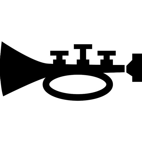 Trumpet Silhouette Vector Svg Icon Svg Repo