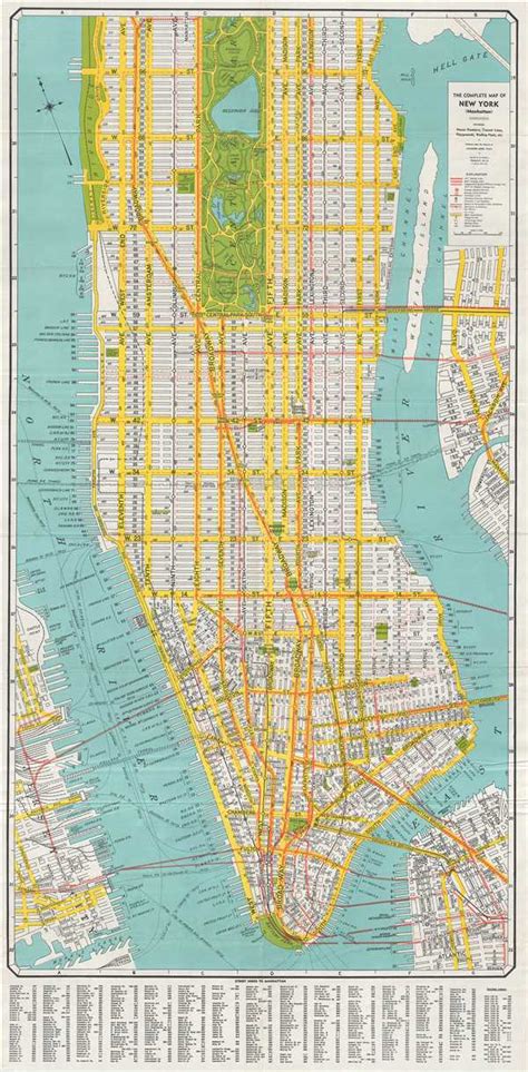 Soft1you New York Manhattan Mapa